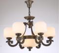 Meidina F9228-6L Chinese glass chandelier