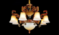 Aosibao The chandelier full copper lamp Aurth Bao modern interior glass