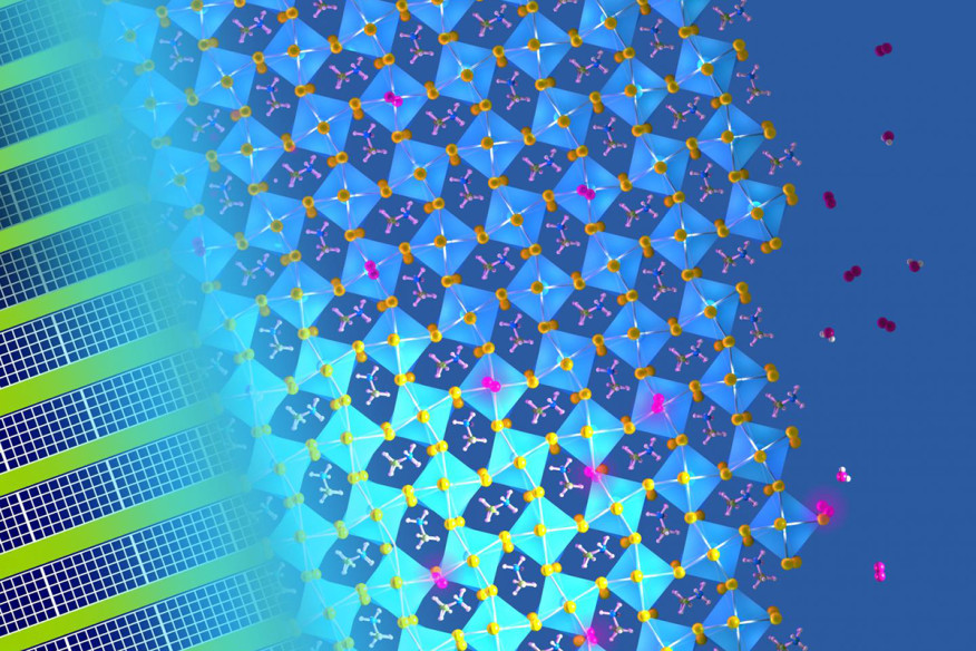 Light can repair solar cells
