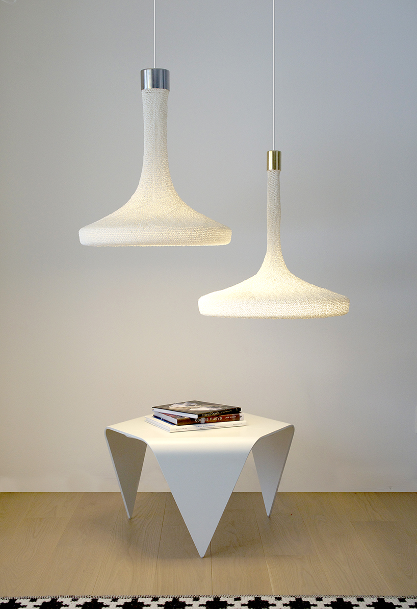 Distinctive Hand-knits Loop Lamp Collection