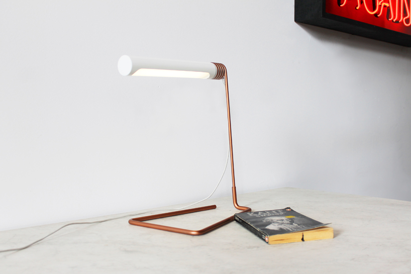 The Coil Lamp Can be Powered by an Apple Adapter