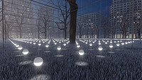 Artist Erwin Redl's "Whiteout" in New York