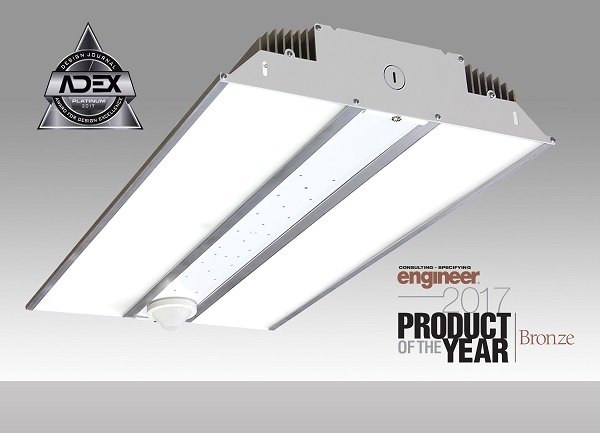 MaxLite HL Series Linear LED High Bay has Received the Bronze Award in the Lighting Category of Consulting-Specifying Engineer Magazine’s 2017 Product of the Year competition