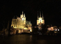 Gothic Architecture Bathed in Light