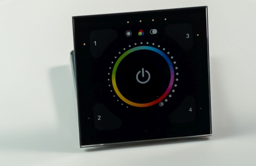 Helvar adds touch-wheel for  lighting control