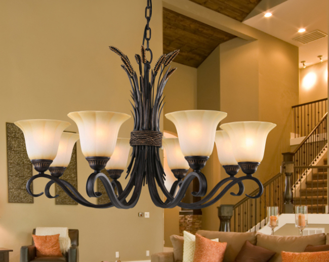 What is the difference between the European lamp and the American lamp?