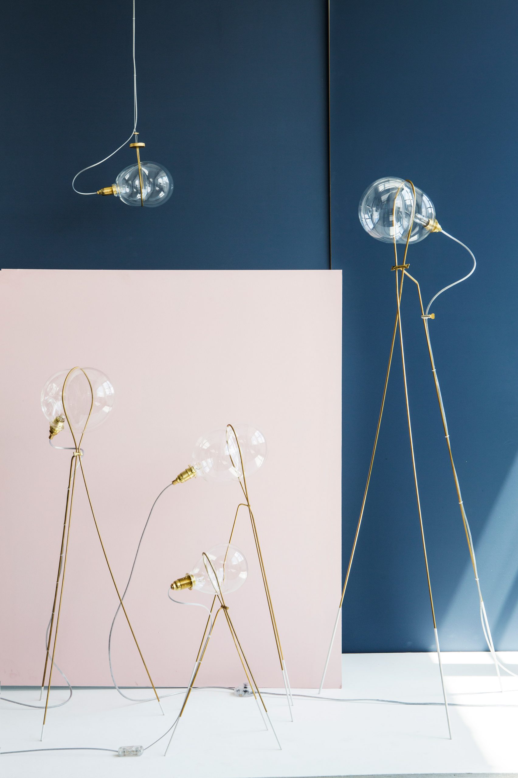 Ohad Benit Shapes Blown-glass Stress Lights.