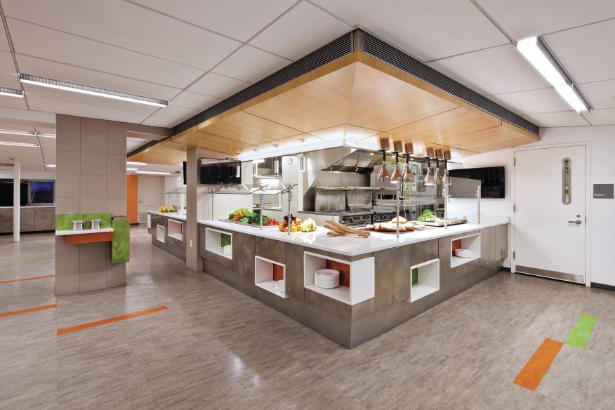 An In Focus Look at Friends Seminary Cafeteria's Lamps