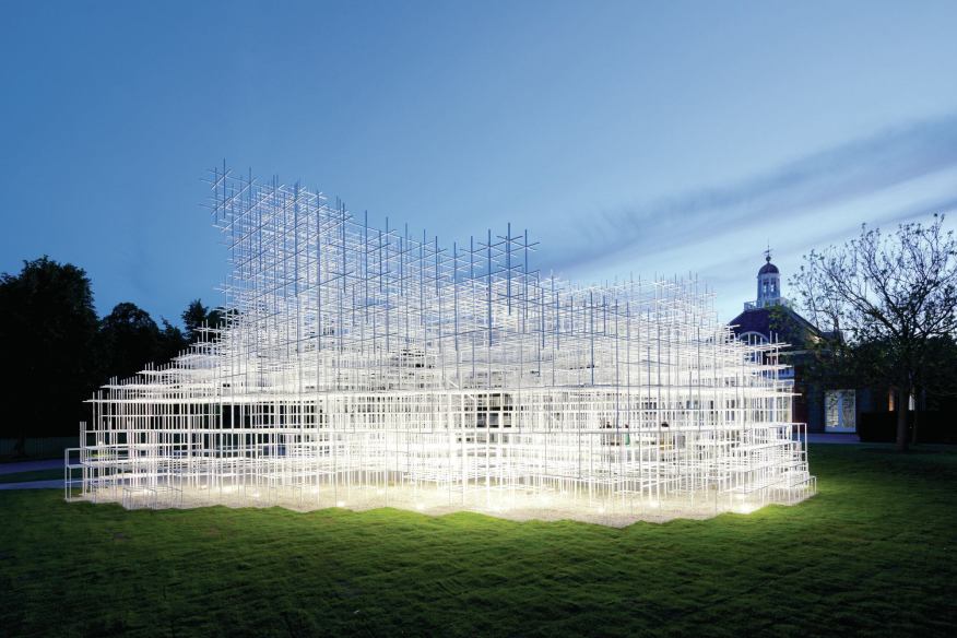 Serpentine Gallery Pavilion: Made by LEDs