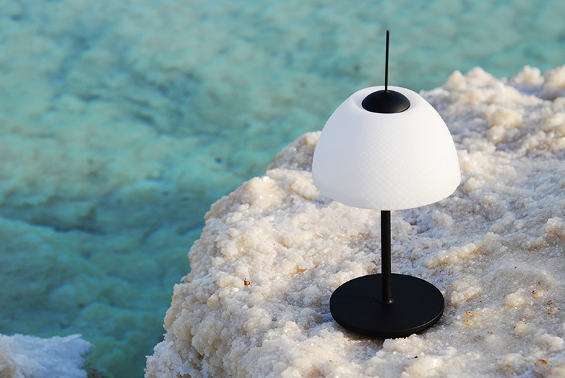 Nir Meiri's Seasalt Lamp Is Influenced by Salty Aquatic Crystallisation