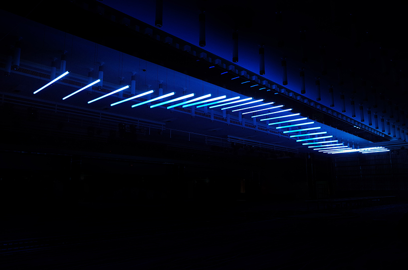 Kinetic Lighting Installation Designed by WHYIXD Hovers Through Space And Time