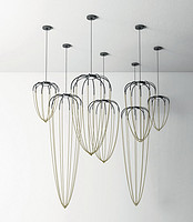 Axolight Alysoid Forms Hanging Collection of Jewelry-like Lamps