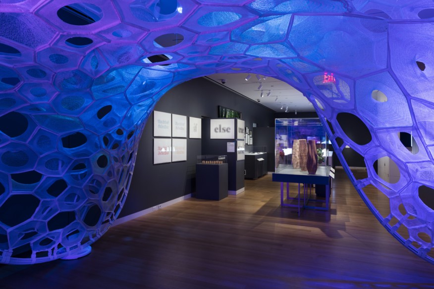 PolyThread Textile Pavilion: Illumination Through Absorption