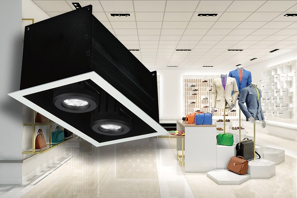 Multi-head Luminaires