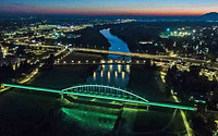The Bridge Lighting Triggered by Trains