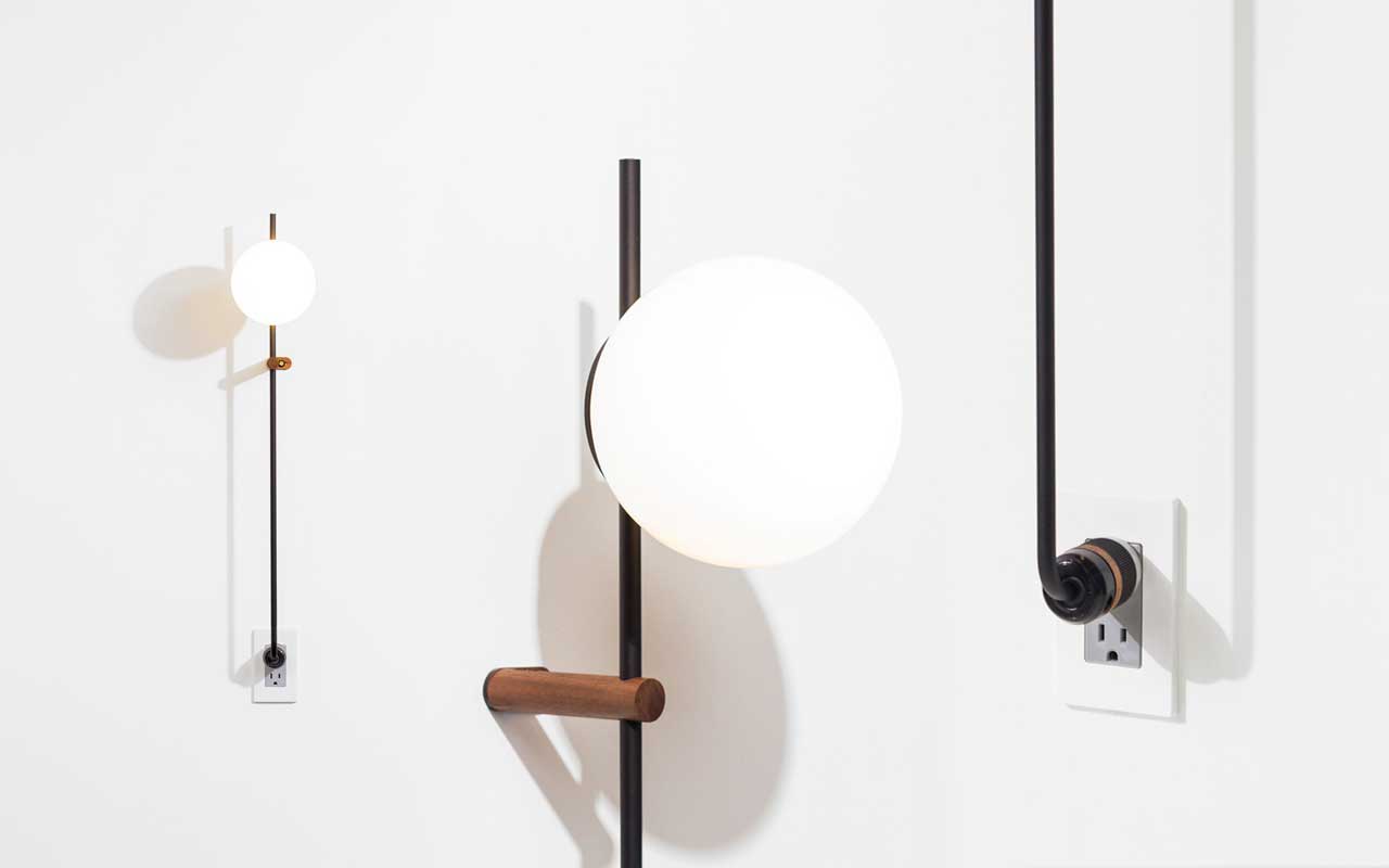 Plug Lamp Doesn’t Require Hardwiring