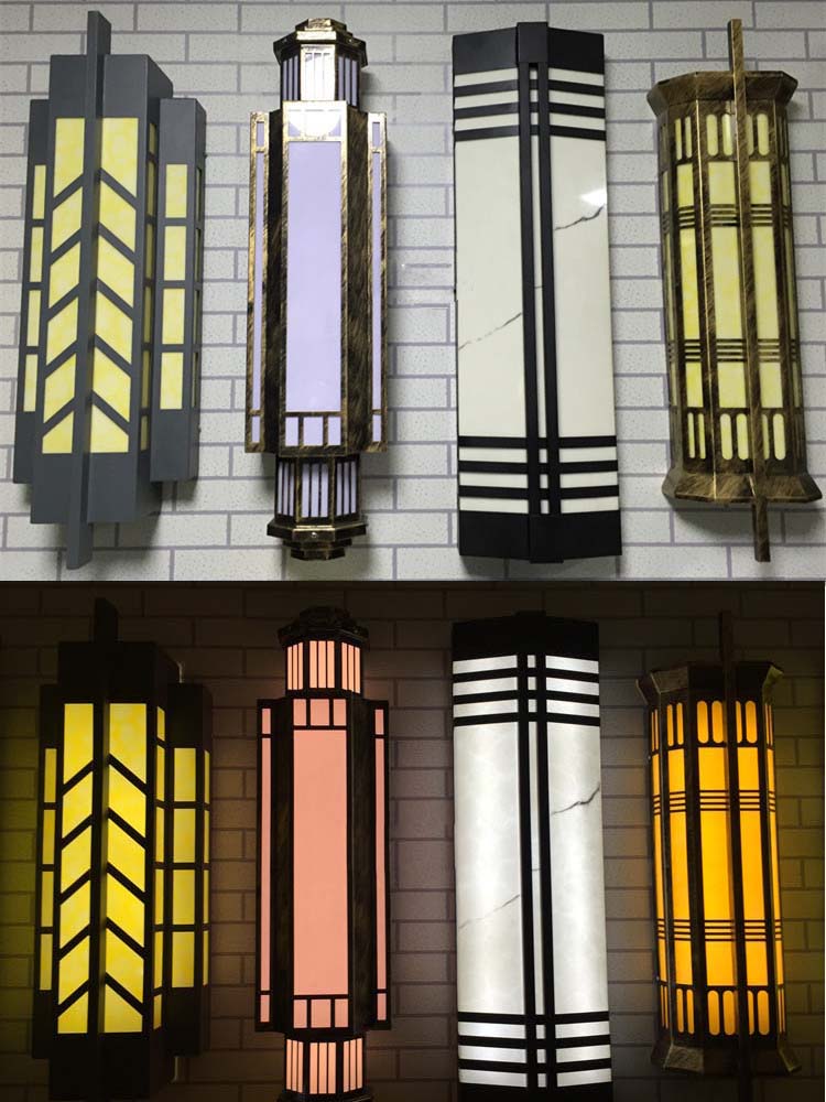 Outdoor wall lamp installation matters. Outdoor wall lamp installation appropriate height 