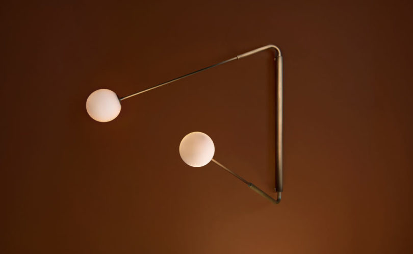 Paul Matter’s Flutter Lighting Is a Take on a Deconstructed Wall Clock