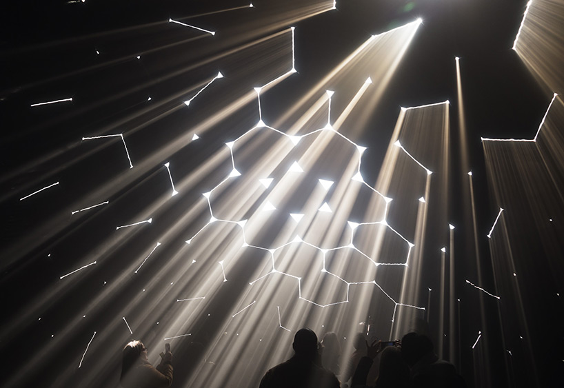 Pneuhaus' Atmosphere Installation Is A Dynamic Labyrinth of Light