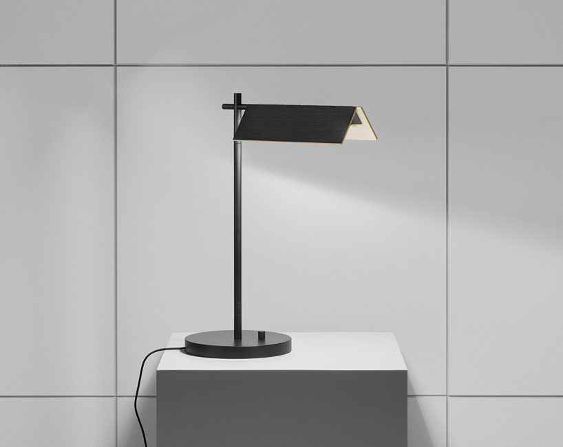 Snøhetta Designs Trio of Black Birch Lamps For Ateljé Lyktan