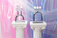 Another Human Debuts New Chrome Lamps with a Memphis Group Feel