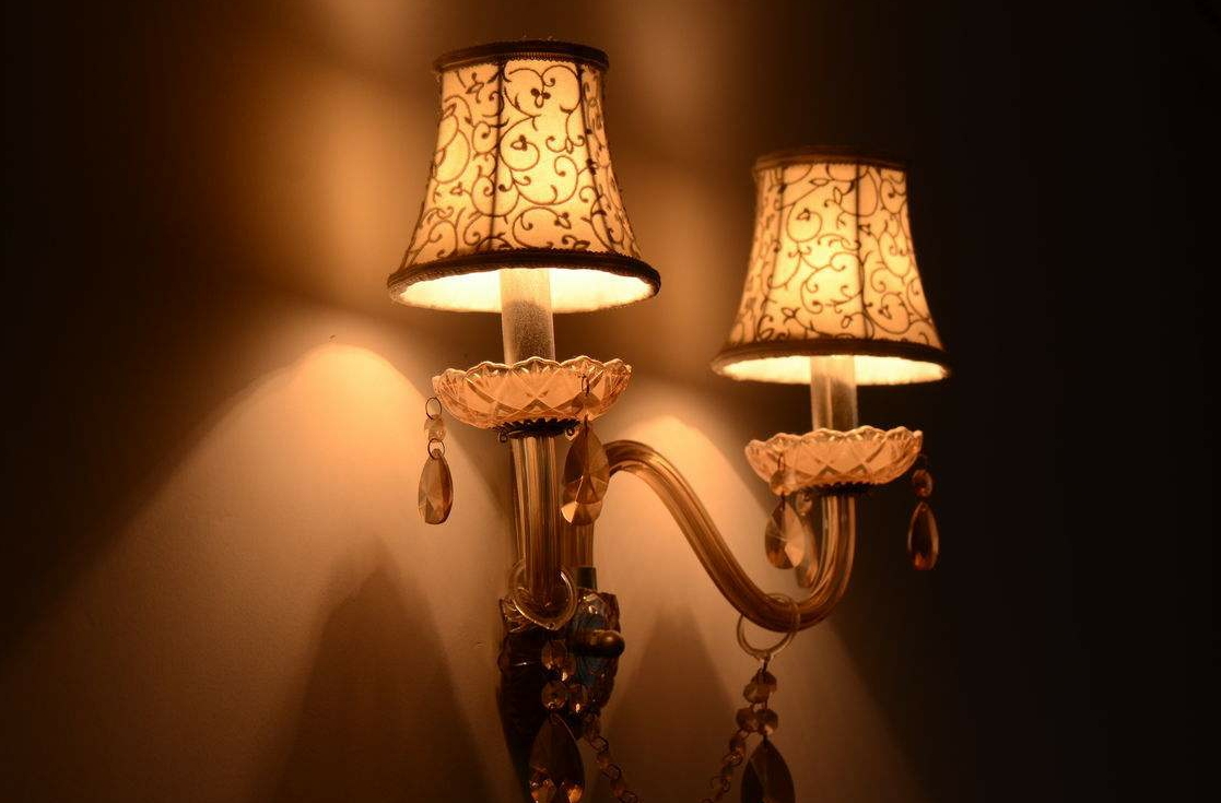 European-style wall lamps 