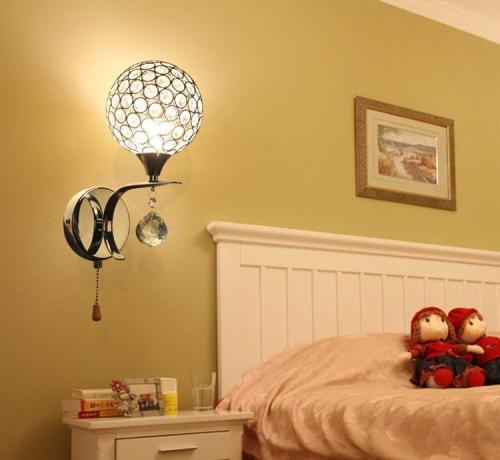 Bedroom hanging wall lamps