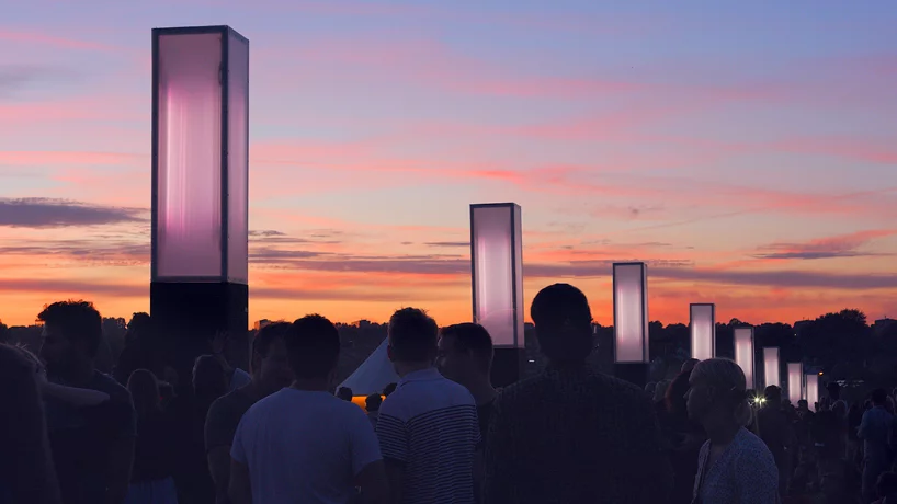 Kollision Designs an Interactive Lighting Installation For Danish Northside Festival