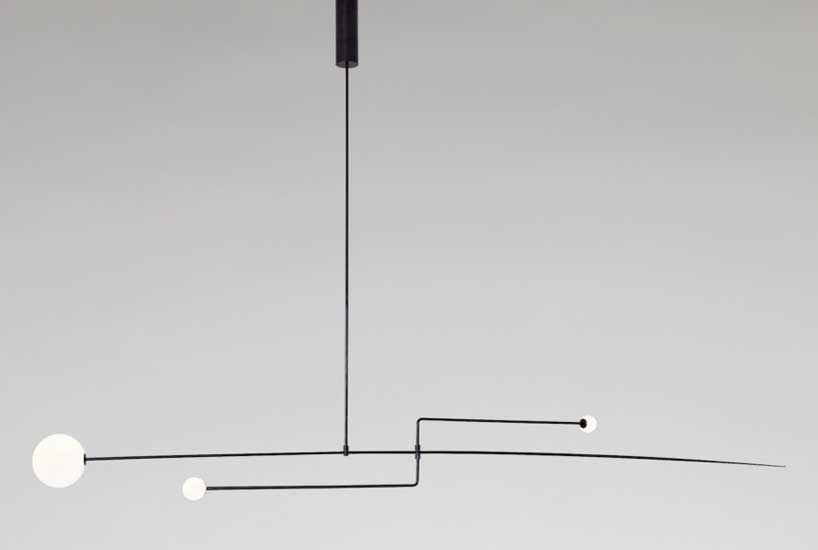 Michael Anastassiades Shows Mobile Chandeliers at Brussels Design September