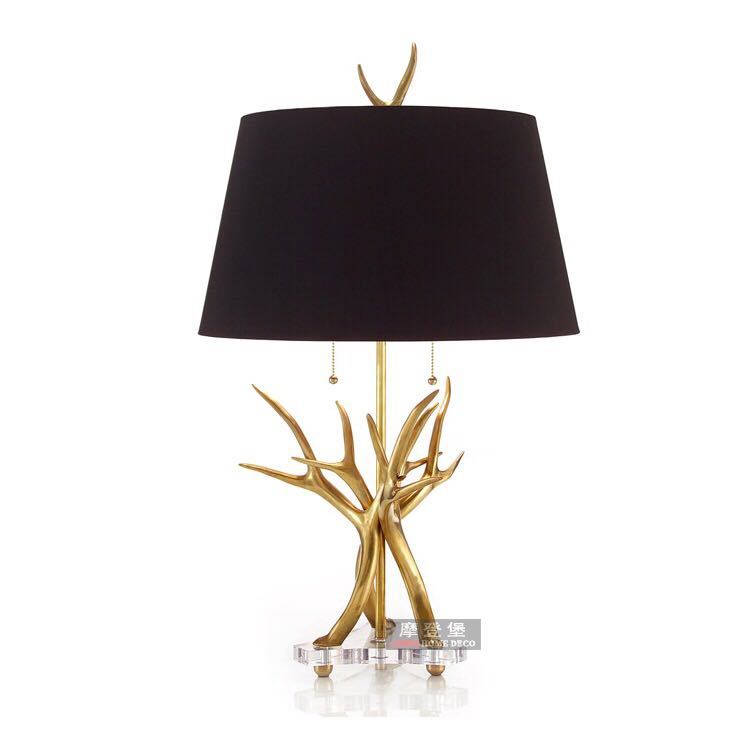 simple/classic/black/white/yellow/table lamp/floor lamp/living room/bedroom/