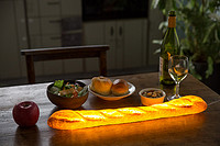 Foodies Rejoice: Yukiko Morita Transforms Real Bread Into Functional Lamps