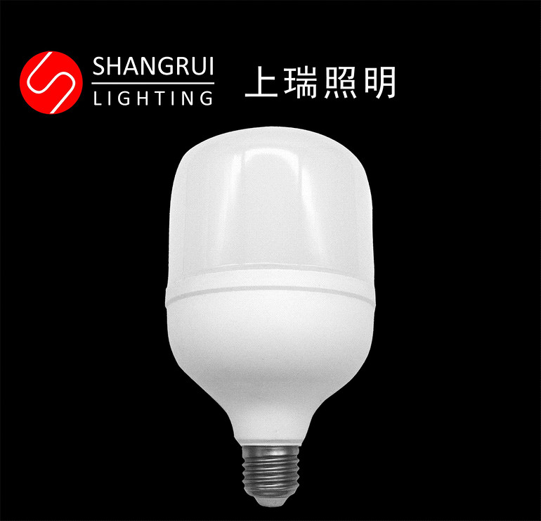 T100-S T lamp bulb plastic coated aluminum shell package structure