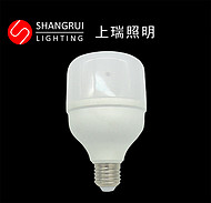 T80-S T lamp bulb plastic coated aluminum shell package structure