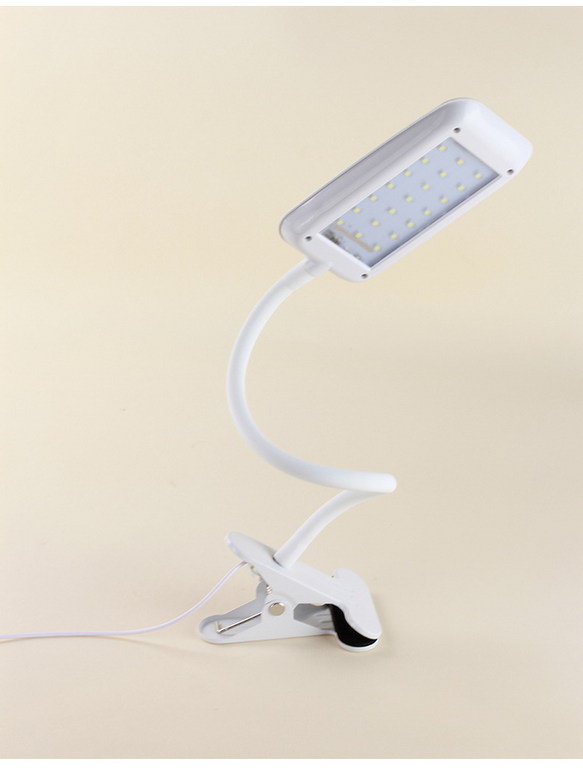 LED Charging Clamp Table Lamp