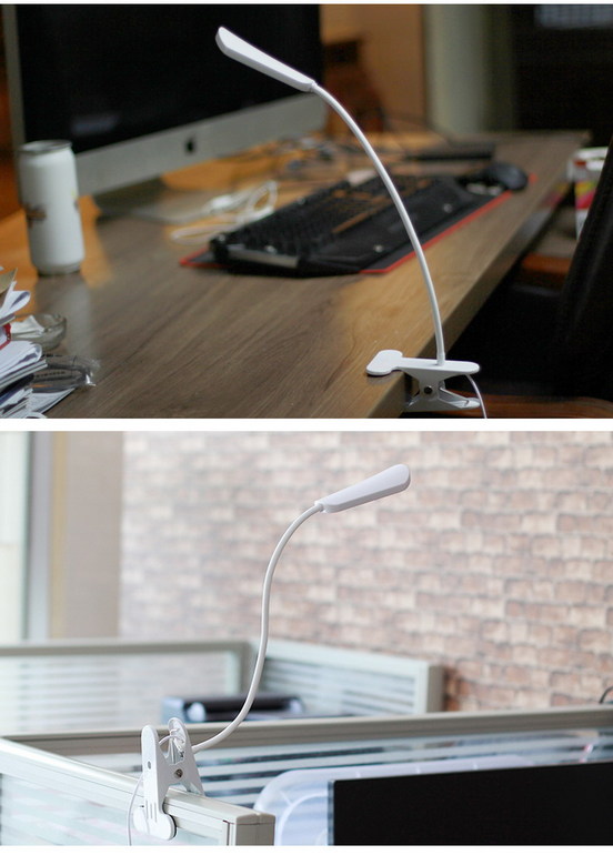 Memory Function Small Clamp Table Lamp