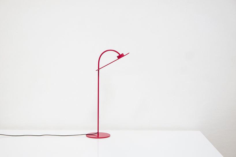 Mario Alessiani Handcrafts 'flamingo' Lamp With Minimalist Flair