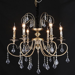 Vintage and luxury decorative chandelier candle crystal lighting fixtures chandeliers