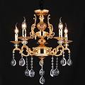 Chandelier crystals vintage hotel chandelier k5 crystal  home hotel decorative pendant lamp indoor