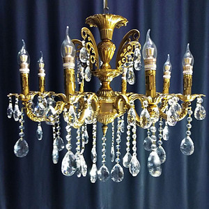 European Vintage chandelier pendant light