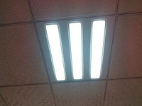 Aluminum Buckled Panel Light with Easy Installation and Convenient Maintenance