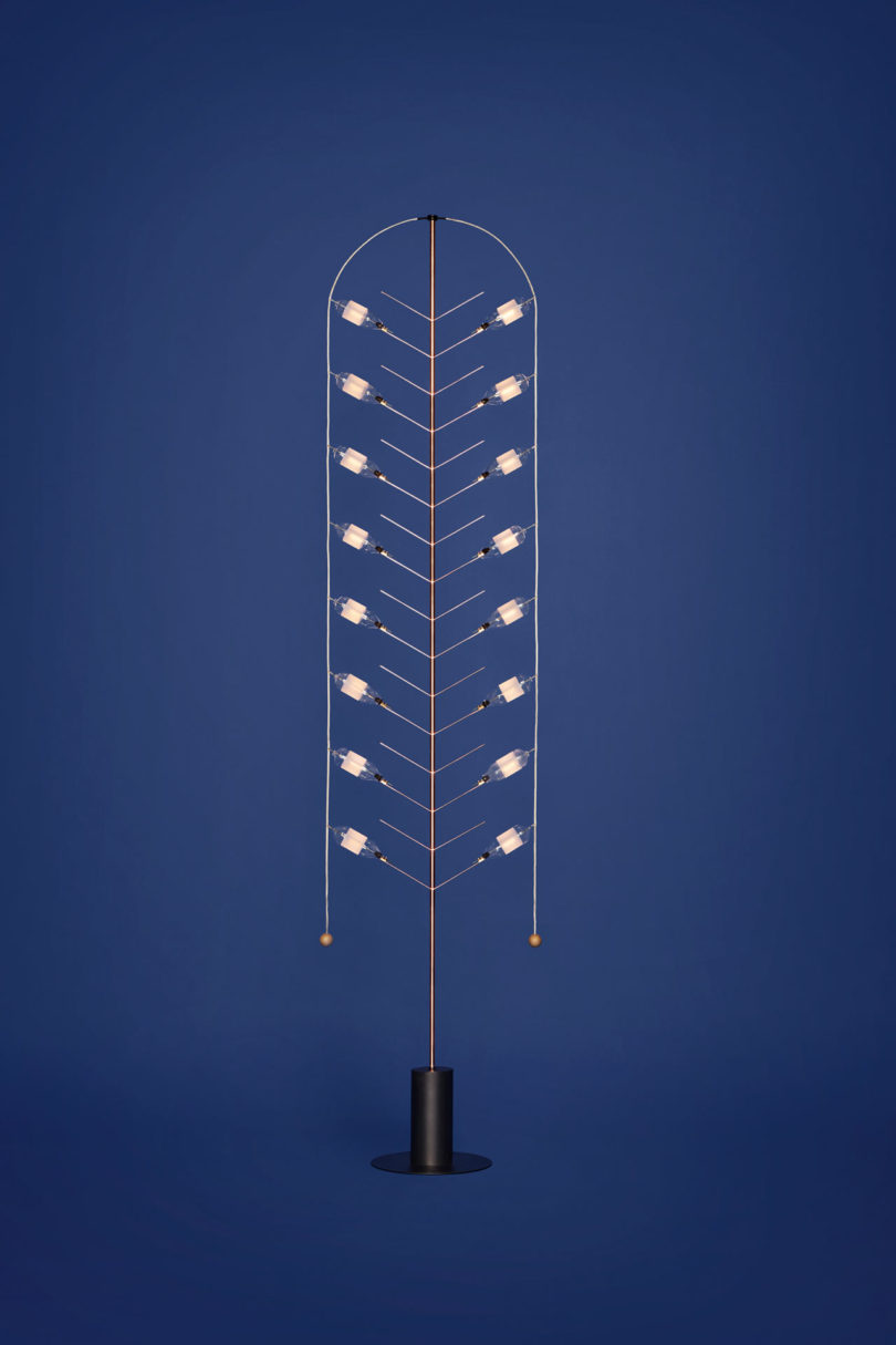 VANTOT Releases Lighting Inspired by Electrical Currents
