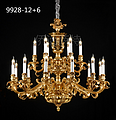 George Sartre Modern European large crystal chandelier