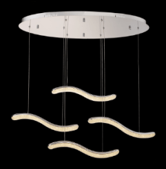 Guang Li modern interior luxury led Chandelier