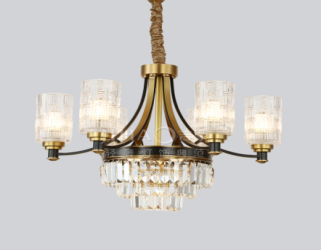 Jihao Modern luxury crystal pendant lamp