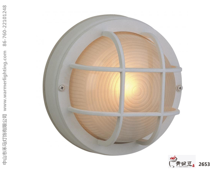 Moisture-proof explosion-proof lamp suction dome lamp E27 bronze bean 2653