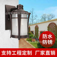 European luxury outdoor wall lamp