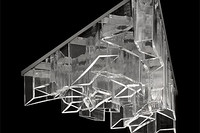 Daniel Libeskind Creates Chandelier for Lasvit From Shafts of Crystal