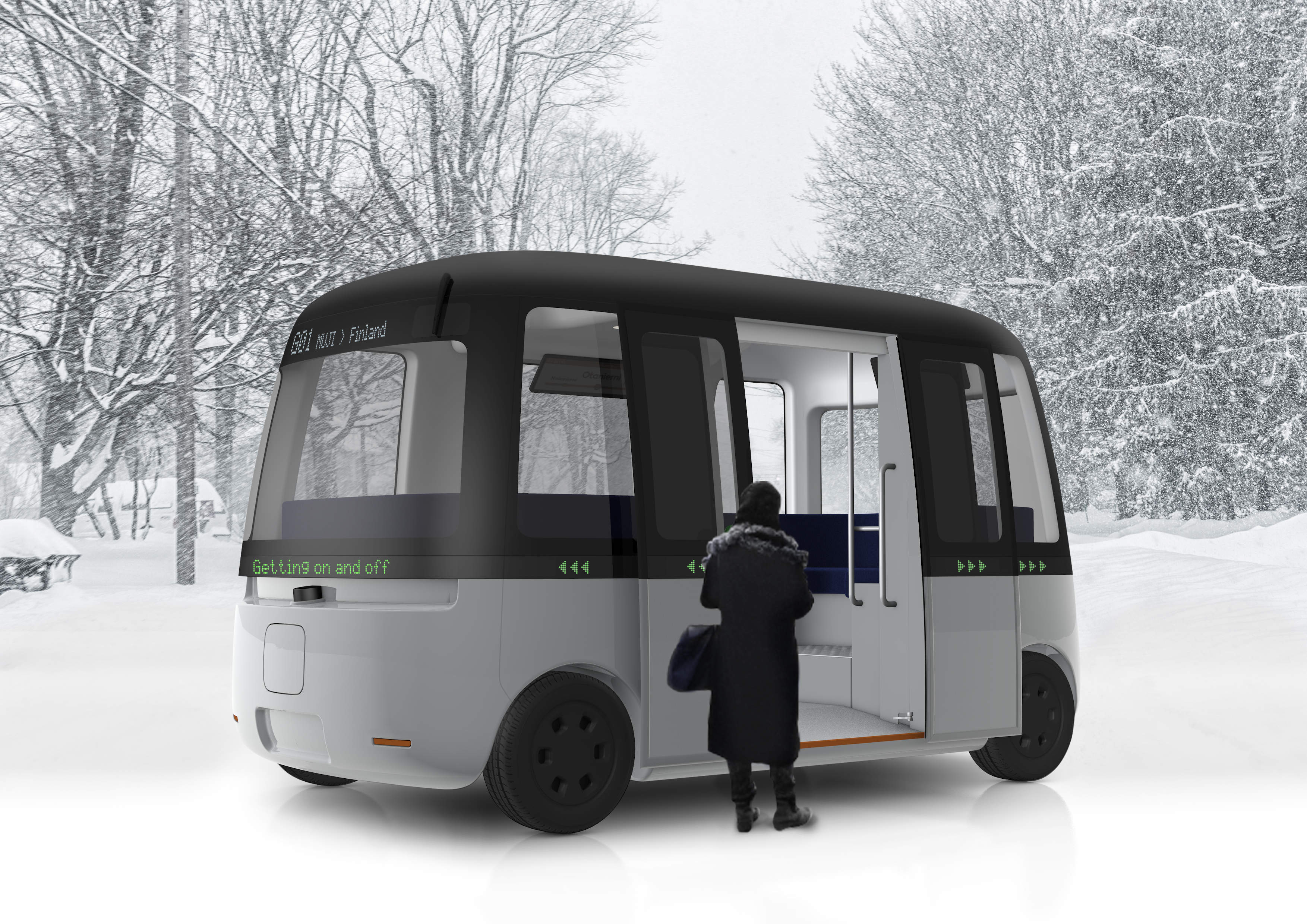 Sensible 4 and MUJI Partner to Develop Autonomous Shuttle Bus for All Weather Conditions
