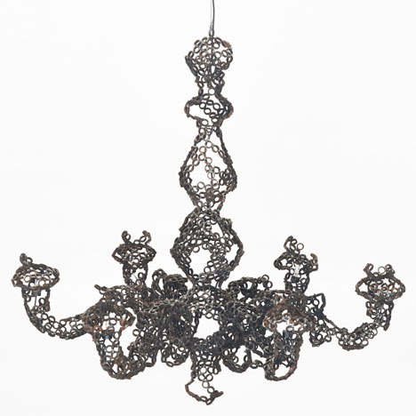 Engineering Temporality Chandelier by Studio Markunpoika
