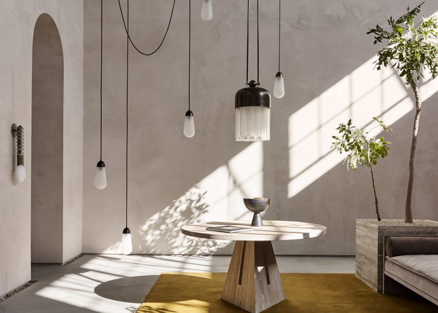 Apparatus Designs Los Angeles Showroom To Resemble Moody Paintings